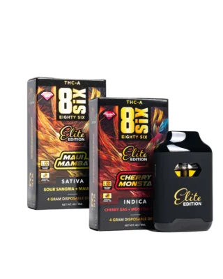 Eighty Six Brand Elite Edition THCA Disposable Vape Cartridge